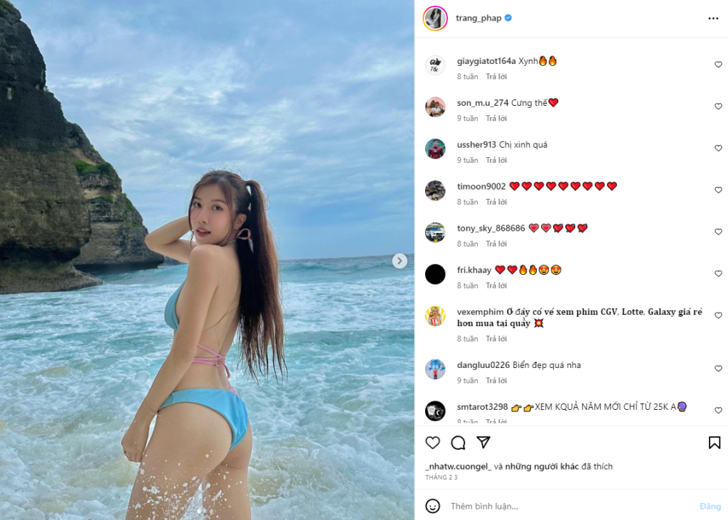 Vip Comment Instagram giúp bài đăng mới bạn có thêm nhiều bình luận